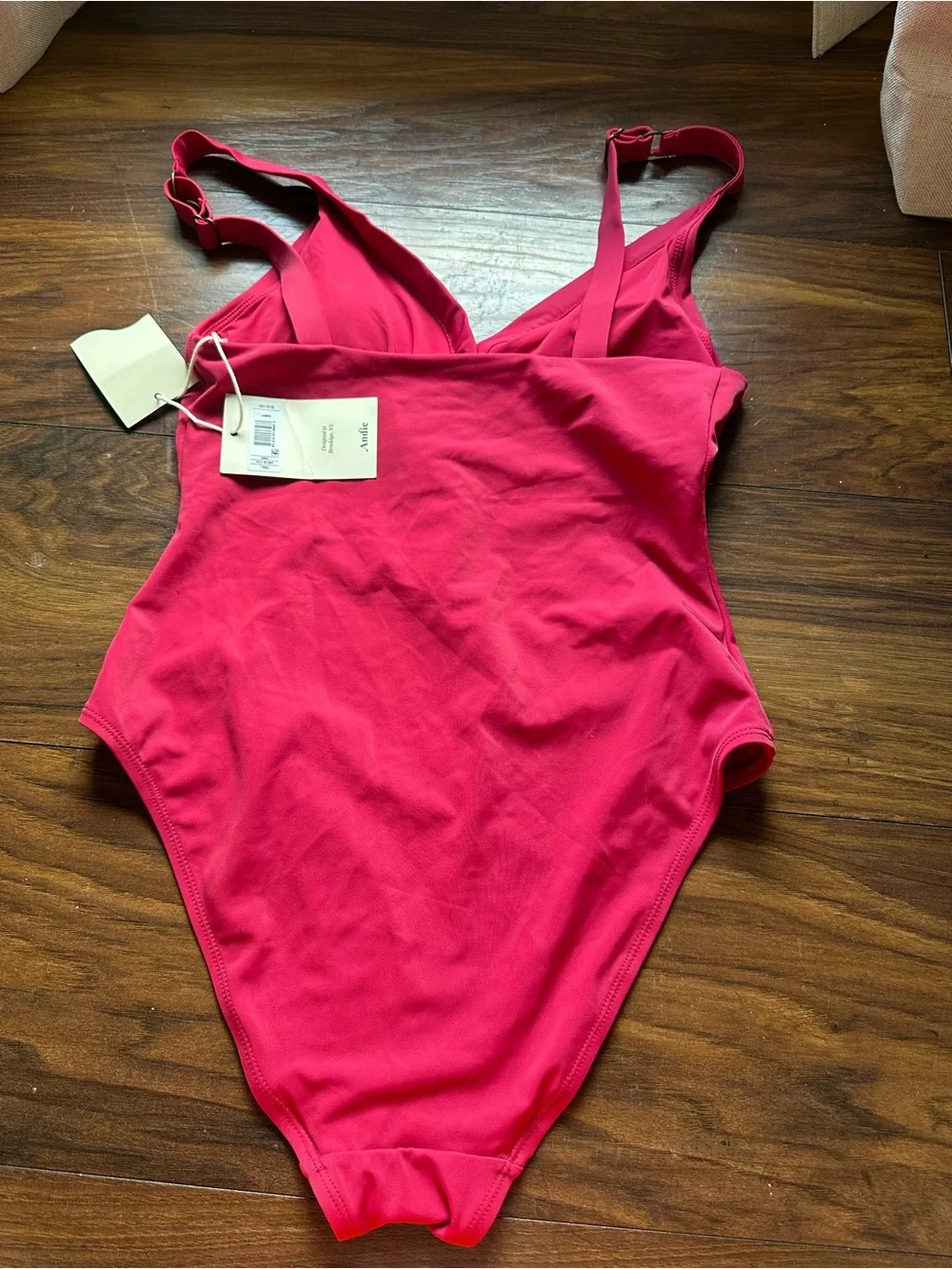 Pink High-Neck Button-Front Women's One-Piece Swimsuit target
